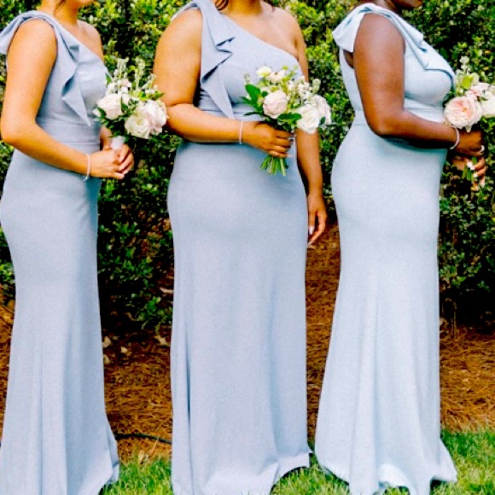 Azazie Rinna floor length dress